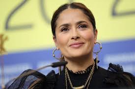 One of hollywood's most dazzling leading actresses, salma hayek was born on september 2, 1966, in the oil boomtown of coatzacoalcos, mexico. Salma Hayek 54 Soaks Up The Sun In A Plunging Swimsuit