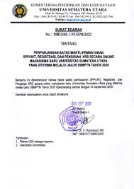 Cara yang satu ini juga dapat digunakan untuk mengatasi adanya penumpukan antrian. Universitas Sumatera Utara Perpanjangan Batas Waktu Pembayaran Spp Ukt Registrasi Dan Pengisian Krs Secara Online Mahasiswa Baru Usu Jalur Sbmptn 2020
