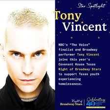 Tony Vincent's Instagram, Twitter & Facebook