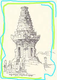 Candi penataran) is the largest hindu temple complex in east java, indonesia,located roughly 10 km north of blitar. 15 Trend Terbaru Gambar Sketsa Candi Penataran The Toosh