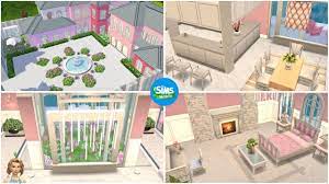The Sims Mobile Barbie Dreamhouse Inspired Design Lots Of Pink Diy Walls Using Columns Youtube Sims House Design Sims Barbie Dream House