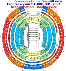 Qualcomm Stadium Seating