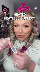 Innovative Heatless Hair Curling with Heated Heatless Curls