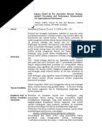 Sama halnya dengan sebuah karya tulis sama sama membuat suatu laporan namun pembahasan kali ini sedikit berbeda karena dalam mereview jurnal kita tidak perlu lagi memikirkan. Contoh Review Jurnal Internasional E Jurnal