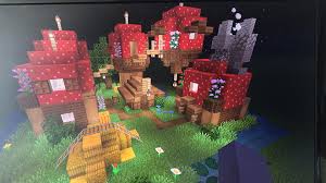When autocomplete results are available use up and down arrows to review and enter to select. Tried Making A Fairy Mushroom Village How D I Do Minecraft