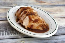 Rinse pork roast under cold water in sink and pat dry with paper towels. Cranberry Apple Pork Loin Roast Crock Pot Recipe