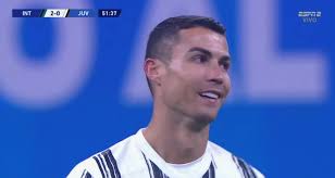 Рома — лацио — 2:0. For Something Is The Mirror Of The Soul Cristiano S Face After 2 0 Says It All Archyworldys