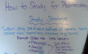 How To Study For Pharmacology In Nursing School