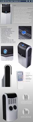 Best portable air conditioner (buying guide). Dual Hose Portable Air Conditioner And Heater 12 000 Btu Ph4 12r 01