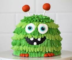 De Beaux Gateaux Monstres Rigolos Idees Idee Anniversaire Gateau Fete Gateau 1 An Garcon