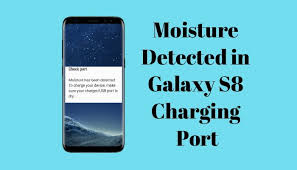 First go into safe mode and find out if its a hardware or software problem. Fixed Galaxy S8 Moisture Detected In Charging Port Error 3 Ways