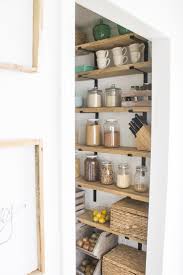 This starter kit offers durable laminate construction. Diy Organized Walk In Modern Farmhouse Butler S Pantry Makeover With Floating Shelves Using Crate Pallet Home Depot Brackets We Lived Happily Ever After