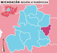 Resultado de imagen para ubicacion purepecha