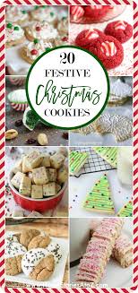 Homemade christmas cookie recipes for delicious desserts (holiday cookies). 20 Festive Christmas Cookie Recipes