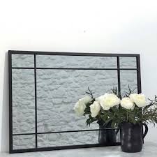 Miroir verriere leroy merlin grand miroir mural 30 modèles pour vous inspirer, miroir rectangulaire atelier verrière blanc l 140 x h 75, miroir verrière 15 manières de l 39 adopter en décoration. Miroir Verriere En Metal Noir Maisons Du Monde