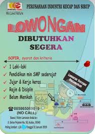 Entdecke rezepte, einrichtungsideen, stilinterpretationen und andere ideen zum ausprobieren. Informasi Lowongan Kerja Sopir Baston Food Lowongan Kerja Kudus Terbaru 2021