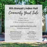6th Annual Linden Hall Community Yard Sale