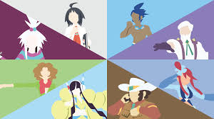 Black And White Gym Leaders Unova Gym Leaders Comp Black 2 White 2 Unova Gym Leaders Pokemon Gym Leaders Gym Leaders