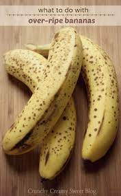 Bananas 1 What To Do With Over Ripe Bananas Recipe Round Up Ripe Banana Recipe Banana Recipes Recipes