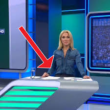 Warum hast du dich für sky sport news hd entschieden: Britta Hofmann Was Bei Moderatorin Sky Unter Pult Passiert Sorgt Fur Verwirrung Fussball