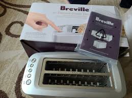 Breville Bta830xl Diecast 4 Slice Long Slot Smart Toaster For Sale Online Ebay