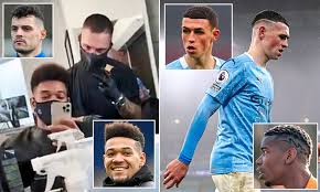Barcelona club footballers and their hairstyles. How Do So Many Footballers Have Stylish Haircuts During Lockdown Daily Mail Online