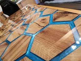 Selfmade Table With Epoxide Resin Resin Table Epoxide Resin Epoxy Resin Table