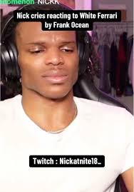 Frank Ocean Nick Digiovanni