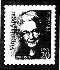 Dr. Virginia Apgar Stamp Approved!!