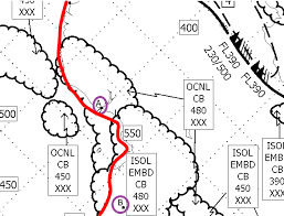 What Do These Numbers And Symbols On The Icao Sigmet Chart