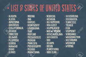This page is based on a wikipedia article written by contributors ( read. Liste Des Etats Des Etats Unis D Amerique Avec Des Noms D Etat Impression Coloree T Shirt Une Affiche Ou Themes Geographiques Dessines A La Main Couleurs Rouge Bleu Et Blanc Avec Les Etats Illustration Vecteur