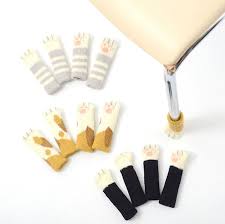 The soft paw socks will also help to protect your chair's legs!💺🐾 combining practicality and an adorable. Cat Socks For Tables And Chairs That Protect Your Floor Bored Panda