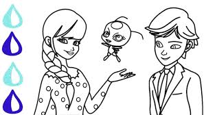 Miraculous ladybug coloring pages with marinette. Miraculous Ladybug Coloring Pages Bunnix Novocom Top