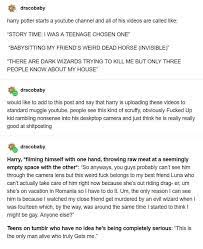 I am not worried, harry, said dumbledore, i am with you. Harry Potter Elevating Discourse On Youtube Tumblr