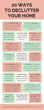 At 17 I Wanted Everything That Was In Store 20 Ways To Declutter Your Home Balance Through Simplicity Declutter Your Home Clean House Declutter