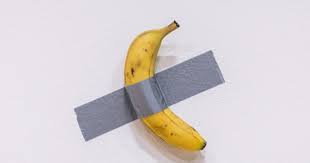 An art museum in France has filed a legal complaint after a banana that  makes up part of Italian artist Maurizio Cattelan's controversial artwork &ldquo; Comedian&rdquo; was stolen. Find more info at the