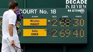 Get the latest stats and tournament results for tennis player nicolas mahut on espn.com. Men S Match Of The Decade No 6 Isner D Mahut 2010 Wimbledon