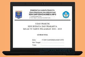 Dec 15, 2014 · soal: Soal Ujian Praktik Sbdp Sd Mi Tahun Pelajaran 2018 2019