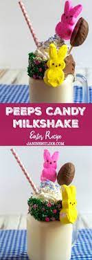Peeps Candy Milkshake Recipe For Easter Coam Recipe Peeps Candy Milkshake Milkshake Recipes