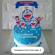 Kami bisa membuat kue ulang tahun doraemon 2 tingkat, 3 tingkat, atau yang sederhana dengan 1 tingkat saja. Kue Pengantin Doraemon 2 Tingkat Serba Pengantin