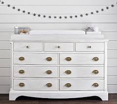 Remy Extra Wide Dresser Topper Set Pottery Barn Kids Extra Wide Dresser White Changing Table Dresser Changing Table Dresser