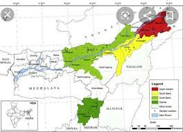 Satellite view is showing the indian state of assam (অসম in assamese) in the north eastern part of india, south of the eastern himalayas. Monabari Tea Estate In Assam Map Brainly In