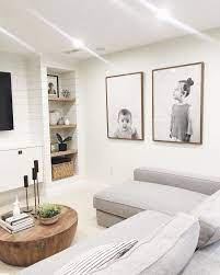 Light Bright Basement Even Without Windows Home Home Decor Modern Living Room