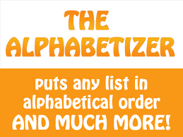 Alphabetize list is a free online tool that puts any list in alphabetical order. Alphabetize A List In Alphabetical Order And Much More