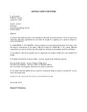 Application letter sample for work immersion. Sample Resume For Ojt Tourism Students Best Resume Ideas