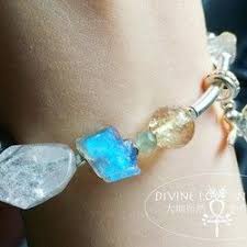 幸福青鳥 精靈系能量手環 手作天然石飾品 拉長石 黃水晶 綠幽靈 黃鈦晶 白水晶 925純銀小鳥吊飾 可客製設計 手鍊 手環