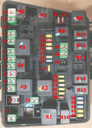 Fuse Box Diagram Chrysler Pacifica Cs 2004 2008