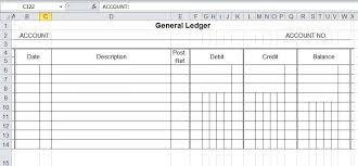 Track your bills with a printable spreadsheet. 12 Excel General Ledger Templates Excel Templates
