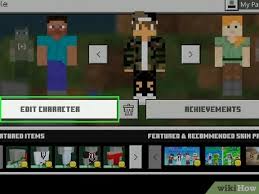 Create or customize your own minecraft skins with tynker's skin editor. 3 Ways To Change Your Skin In Minecraft Pe Wikihow