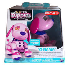 Exclusive Zoomer Zuppies Interactive Puppy Gemma Pink Robot Dog With Gems Sold Out Spinmaster Interactive Puppy Toys For Girls Girl Toys Age 5